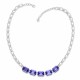 Kaklo papuošalas moterims DiamondSky „Modern IV“ su Swarovski kristalais