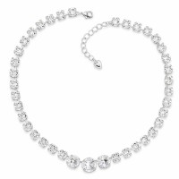 Necklace “Glare” dazzling with Crystals by Swarovski®