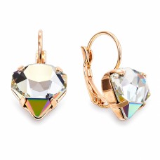 Auskarai „Lucia (VItrail Medium)“ su Swarovski® kristalais
