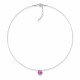 Невидимый кулон «Invisible (Rose)» с кристаллом Swarovski®