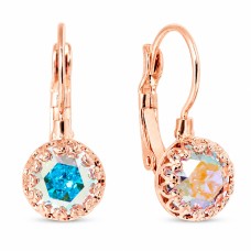 Auskarai „Vintage (Aurora Borealis)“ su Preciosa® kristalais