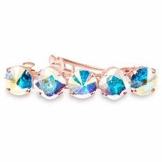Segė moterims DiamondSky „Glare (Aurora Borealis)“ su Swarovski kristalais