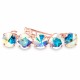 Segė moterims DiamondSky „Glare (Aurora Borealis)“ su Swarovski kristalais