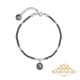 925 Sterling Silver Bracelet “Yucca” embellished with Crystals by Swarovski®