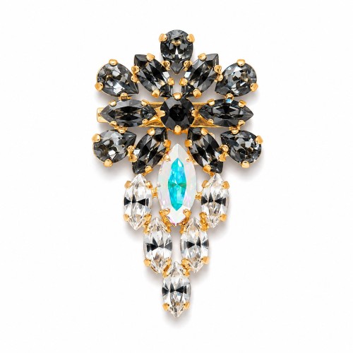 Segė moterims DiamondSky „Mirtel (Silver Night / Graphite / Aurora Borealis)“