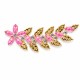 Segė moterims DiamondSky „Crystal Branch (Lotus Pink DeLite)“ su Swarovski kristalais