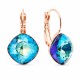 Auskarai „Glare IV (Bermuda Blue)“ su Preciosa® kristalais