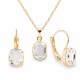 Papuošalų rinkinys moterims DiamondSky „Baroque Mirror“ su Swarovski kristalais
