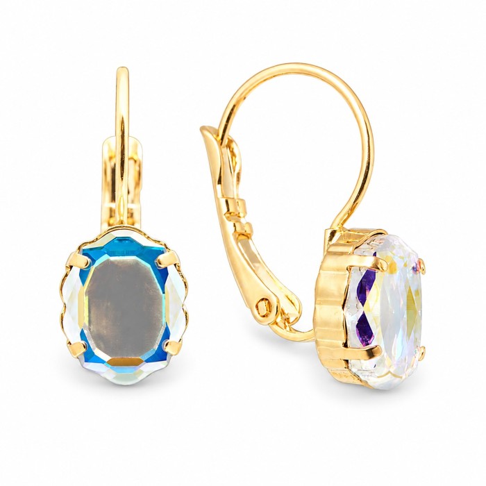 Jewelry Set “Baroque Mirror” (Aurora Borealis) embellished with Crystals by Swarovski®
