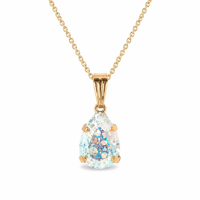 Papuošalų rinkinys moterims „Venus II (White Patina)“ su Swarovski® kristalais