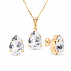 Papuošalų rinkinys moterims „Venus II“ su Swarovski® kristalais