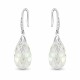 925 Sterling Silver Earrings “Baroque III (Moonlight)” adorned with Crystals by Swarovski®