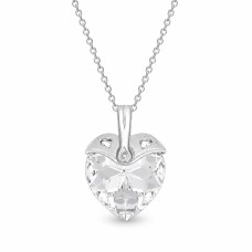 Kaklo papuošalas moterims DiamondSky „Cupid II“ su Swarovski kristalais