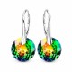 925 Sterling Silver Earrings “Marianne (Vitrail Medium)” created with Crystals by Swarovski®