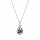 Papuošalų rinkinys moterims „Venus II (Silver Patina)“ su Swarovski® kristalais