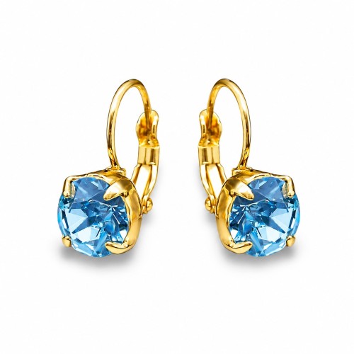 Auskarai „Glory (Aquamarine Blue)“
