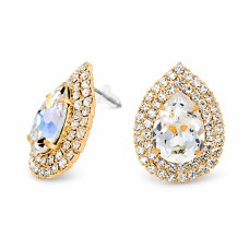 Auskarai „Jasmine“ su Swarovski® kristalais