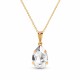 Kaklo papuošalas moterims DiamondSky „Venus II“ su Swarovski kristalais