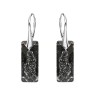 Sidabriniai auskarai su Swarovski® kristalais