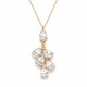 Papuošalų rinkinys moterims DiamondSky „Amber II“ su Preciosa® kristalais