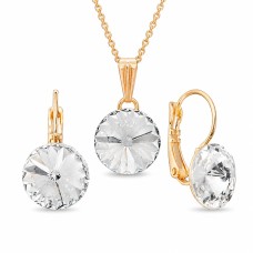 Papuošalų rinkinys moterims „Clarice II“ su Swarovski® kristalais