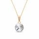 Pendant “Clarice II (Silver Night)” created with Crystals by Swarovski®