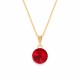 Pendant “Clarice II (Light Siam)” created with Crystals by Swarovski®