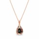 Papuošalų rinkinys moterims „Venus II (Rose Patina)“ su Swarovski® kristalais