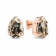 Женский комплект «Венус II (Gold Patina)» с кристаллами Swarovski®