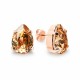 Женский комплект «Венус II (Golden Shadow)» с кристаллами Swarovski®