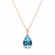 Papuošalų rinkinys moterims „Venus II (Aquamarine)“ su Swarovski® kristalais