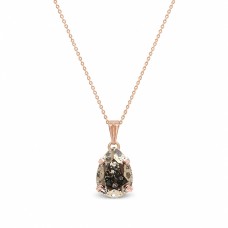 Pakabukas „Venus II (Gold Patina)“ su Swarovski® kristalais