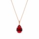 Кулон «Венус II (Siam)» с кристаллами Swarovski®