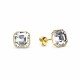 Sidabriniai auskarai „Imperial II“ su Swarovski® kristalais