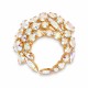 Segė moterims DiamondSky „Crystal Branch (Aurora Borealis)“ su Swarovski kristalais