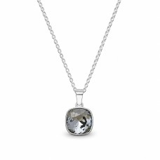 Sidabrinis pakabukas „Glare (Silver Night)“ su Swarovski® kristalais