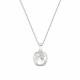 Sidabrinis pakabukas „Glare“ su Swarovski® kristalais