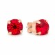 Earrings “Glory VI” (Light Siam) embellished with Crystals by Swarovski®