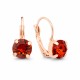 Auskarai „Glory II (Smoked Amber)“ su Swarovski® kristalais