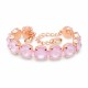 Apyrankė moterims DiamondSky „Vortex (Soft Rose Ignite)“ su Swarovski kristalais
