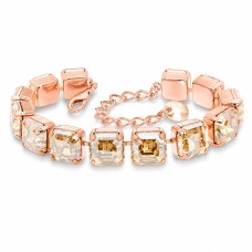 Apyrankė moterims DiamondSky „Imperial (Golden Shadow)“ su Swarovski kristalais