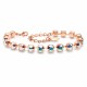 Apyrankė moterims DiamondSky „Classic III (Aurora Borealis)“ su Swarovski kristalais