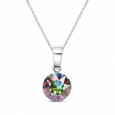 Sidabrinis pakabukas „Classic (Vitrail Medium)“ su Swarovski® kristalais