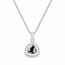 Sidabrinis pakabukas „Elemental Magic (Light Chrome)“ su Swarovski® kristalais