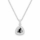 Серебряный кулон 925 пробы «Магия Стихий (Light Chrome)» с кристаллами Swarovski®
