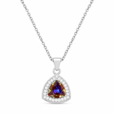 Sidabrinis pakabukas „Elemental Magic (Volcano)“ su Swarovski® kristalais