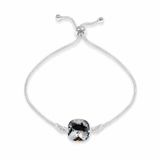 Sidabrinė apyrankė moterims DiamondSky „Akinantis Spindesys (Silver Night)“