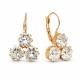 Серьги «Кристальная Леди II» с кристаллами Swarovski®