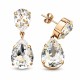 Earrings “Crystal Drop III” created with Crystals by Swarovski®