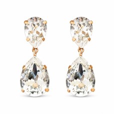 Серьги «Кристальная Капля III» с кристаллами Swarovski®